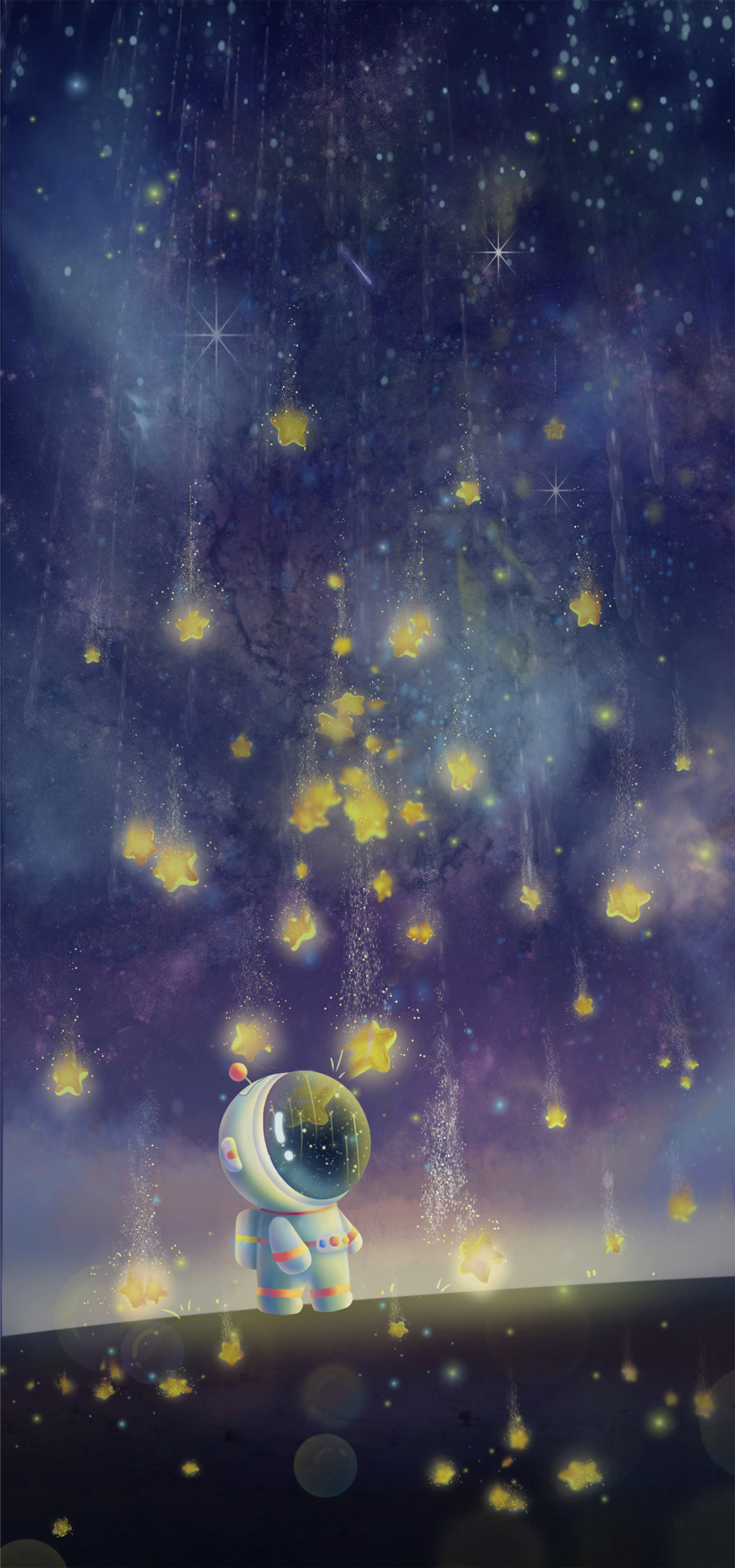 漫天星辰宇航員