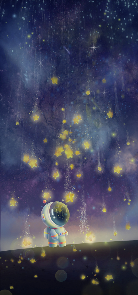 漫天星辰宇航員