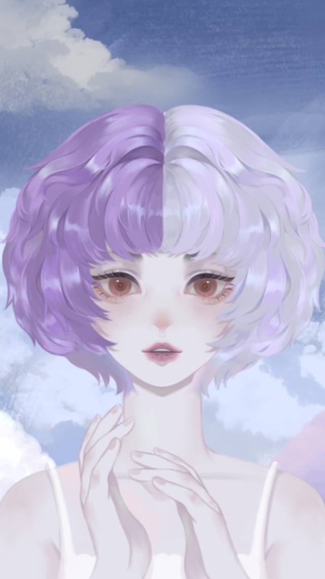 背景圖片 微信主題雲妮