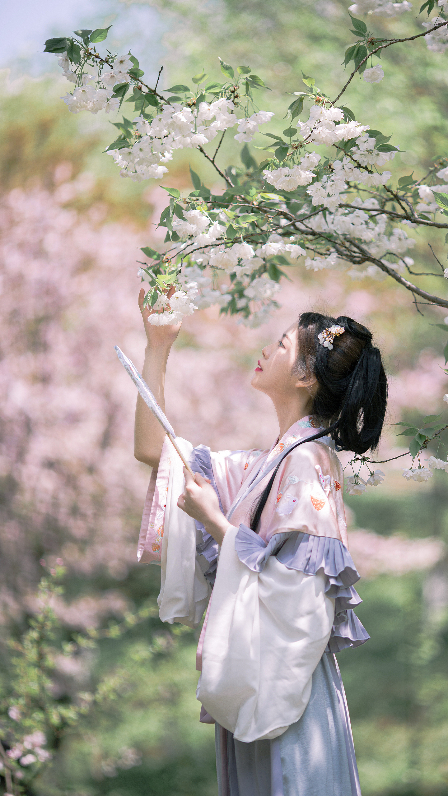 微信聊天背景超清#古風女子 藝術 (2)