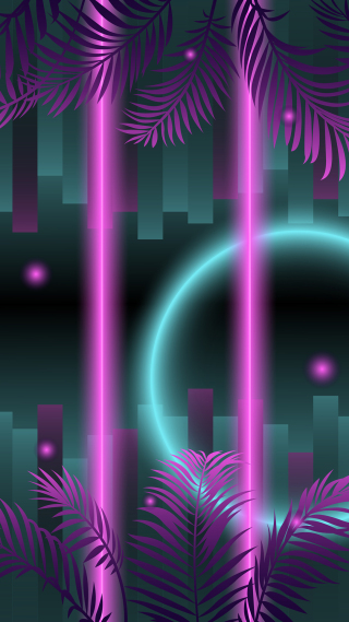 炫彩霓虹 微信屏保壁纸免费下载 Cc手机壁纸