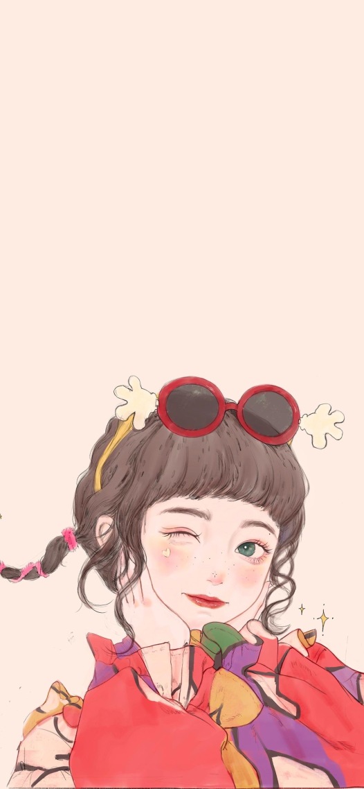 屏保图片手机壁纸女生手机壁纸
