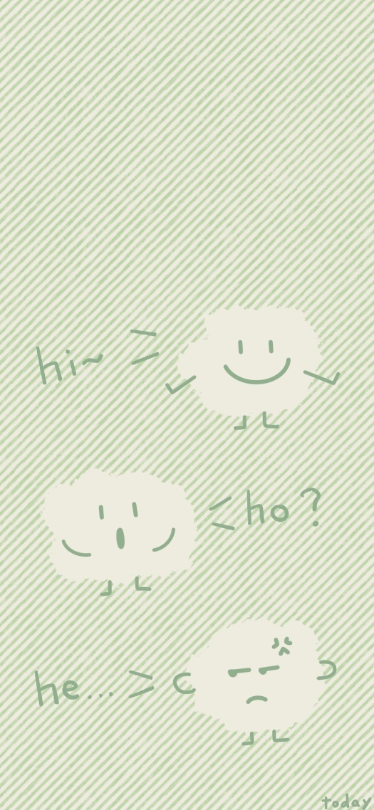 三种心情！