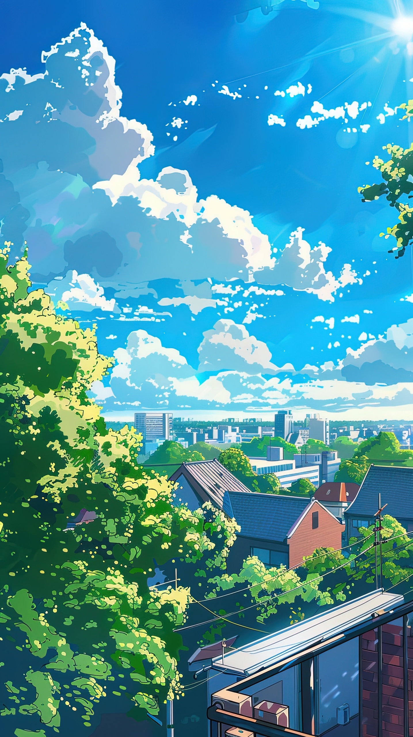 屋頂上的晴天