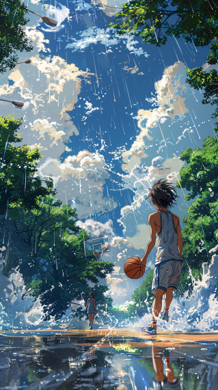雨天的篮球梦-俊介