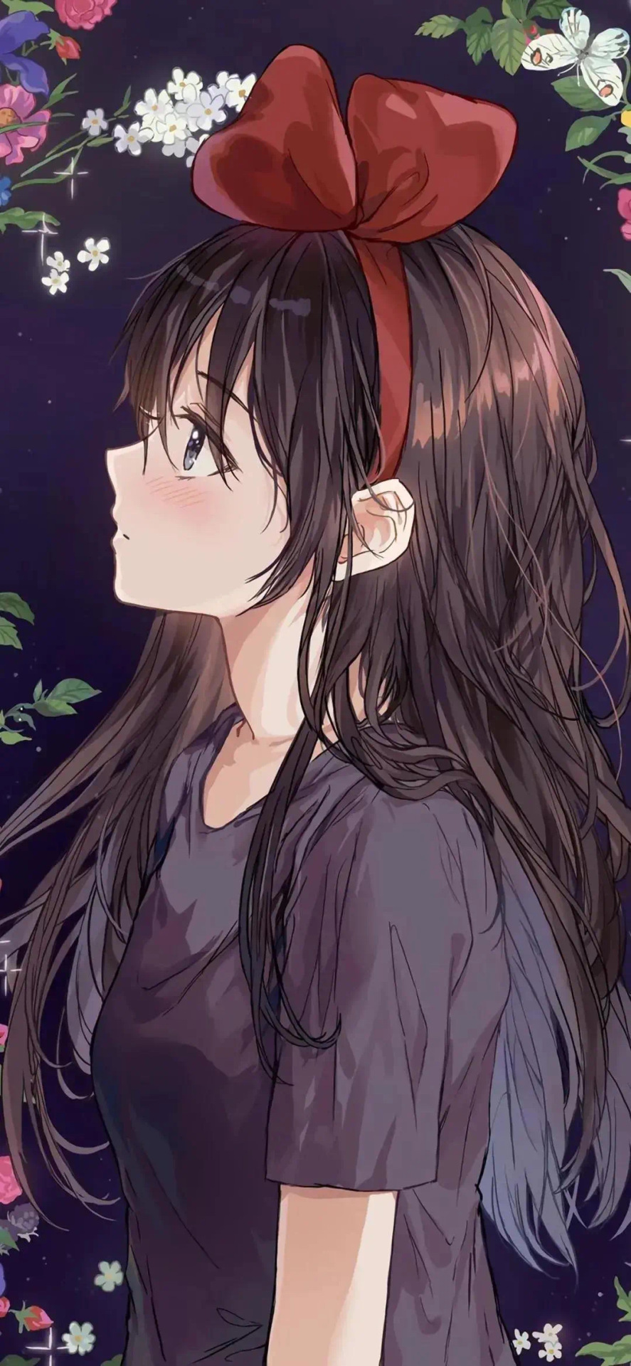 微信個人主頁背景圖片動漫少女