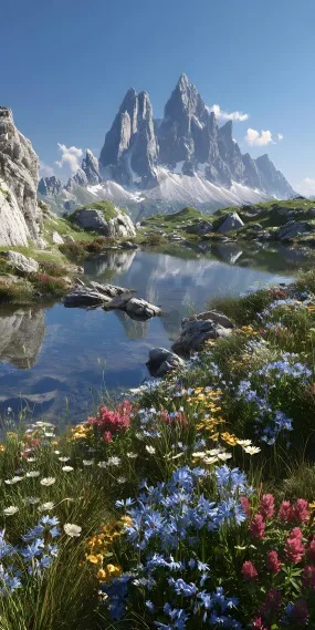 山湖为笺，繁花作序