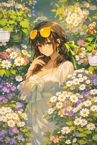 花与少女