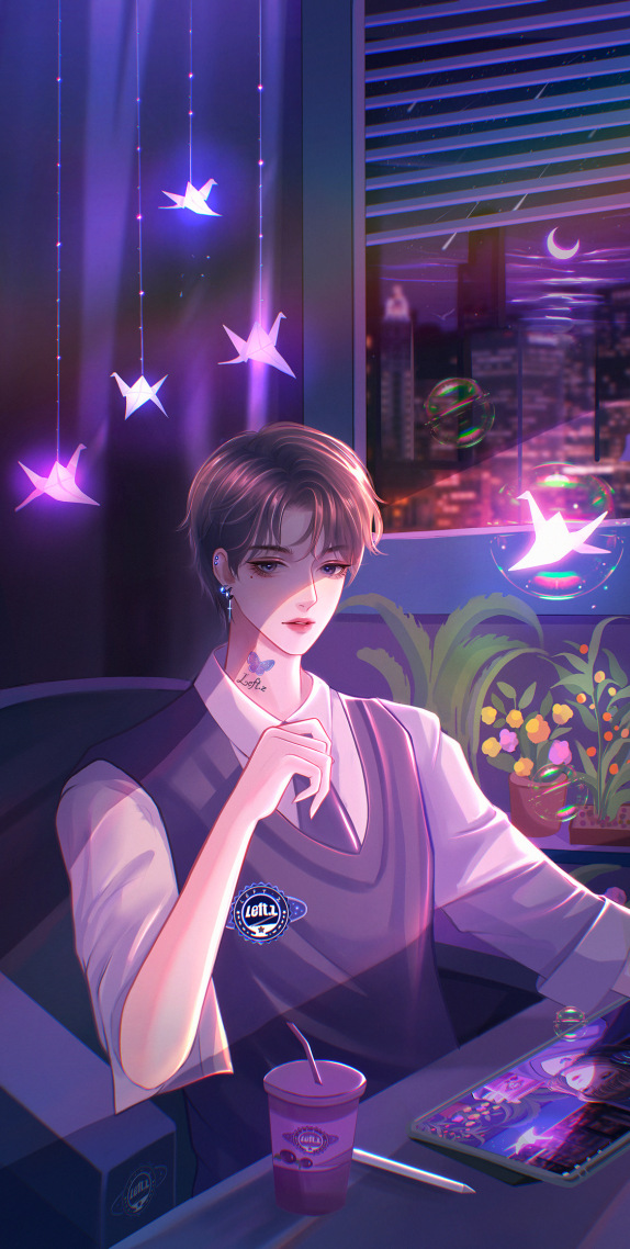 紙鶴傳情——男