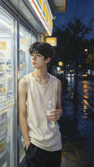 雨夜便利店