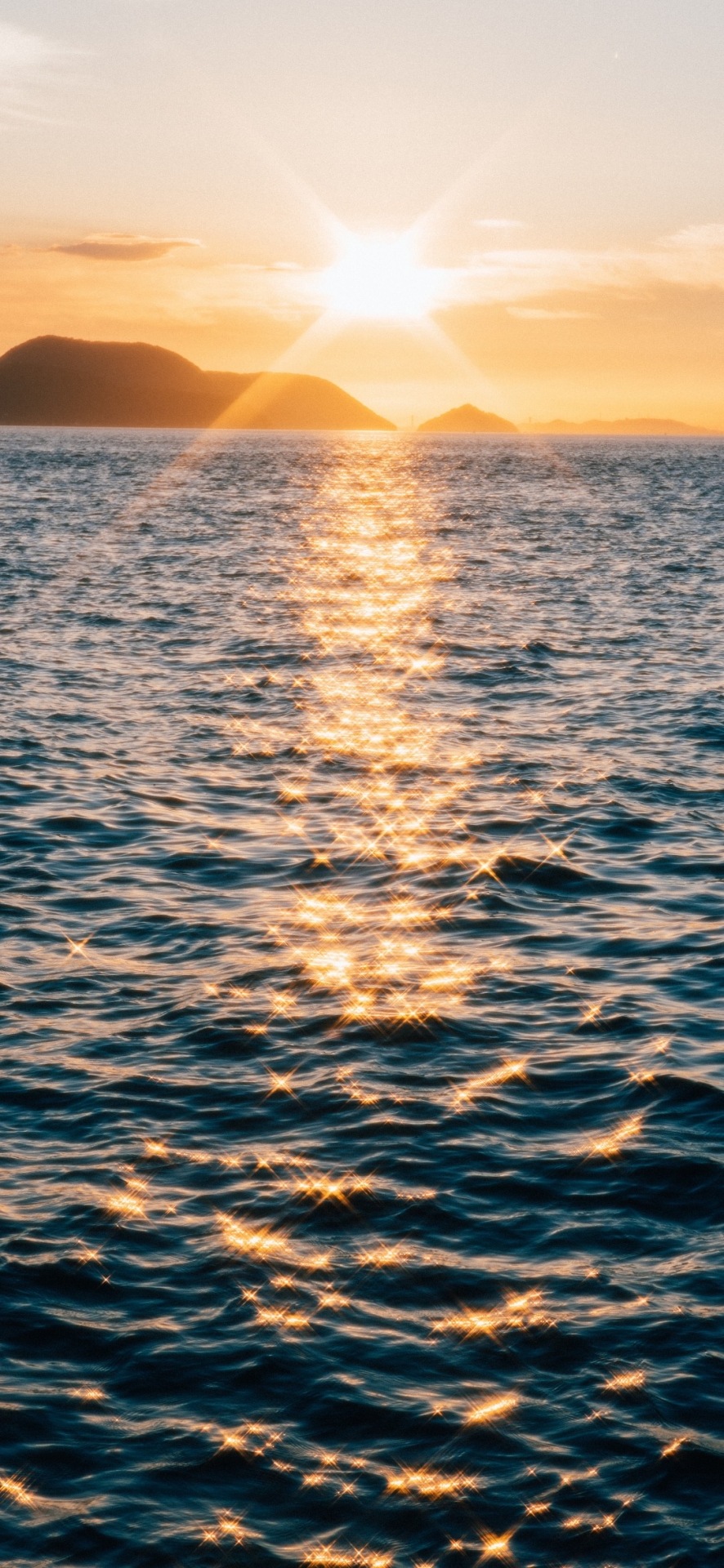 微信壁纸 背景墙夕阳余晖