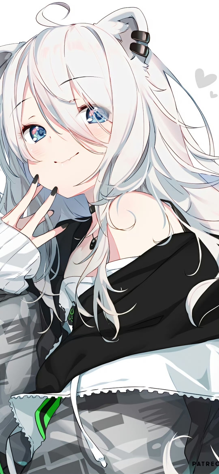 銀髮少女