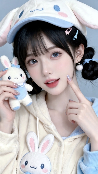 可爱系美女