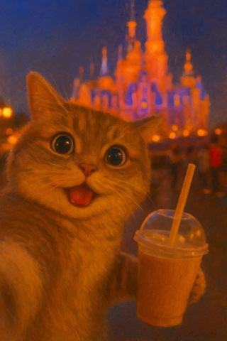 
搞怪猫咪