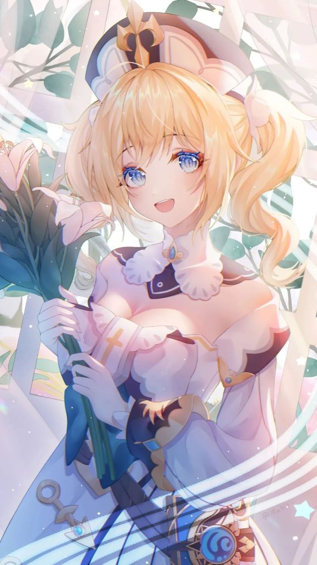芭芭拉沖鴨微信壁紙