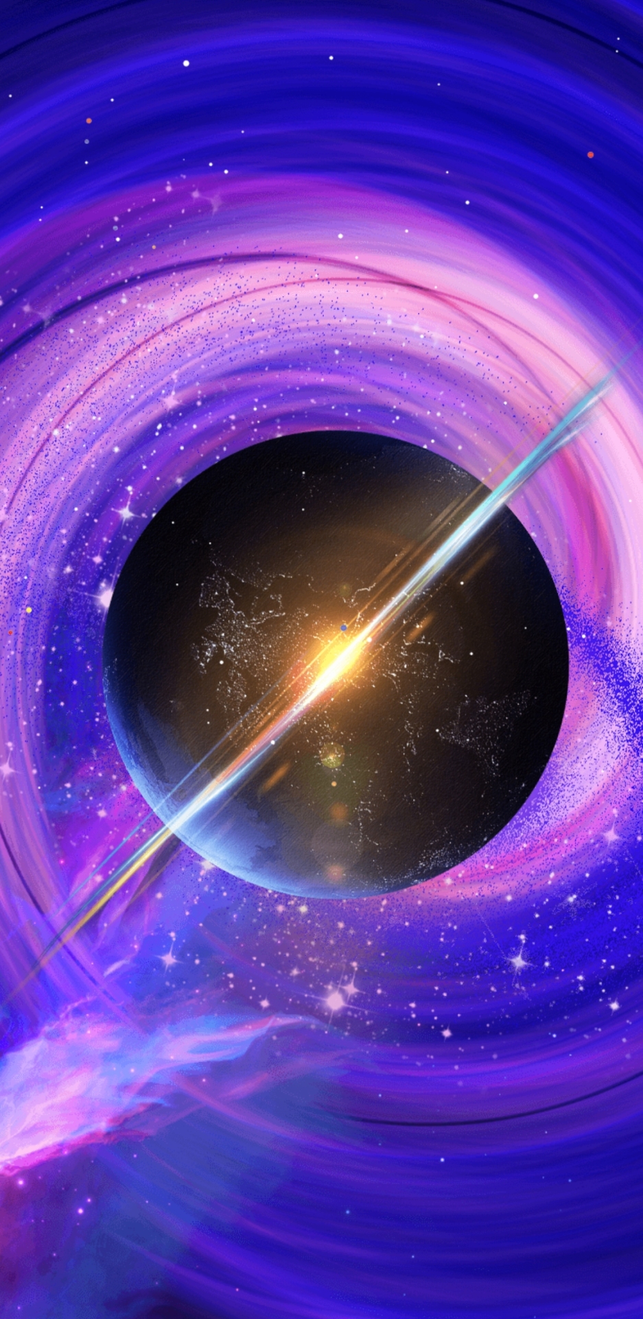 星空壁紙系列3手機背景圖片