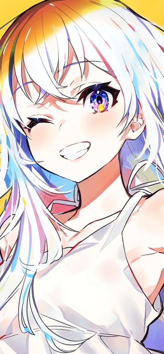 眨眼美少女