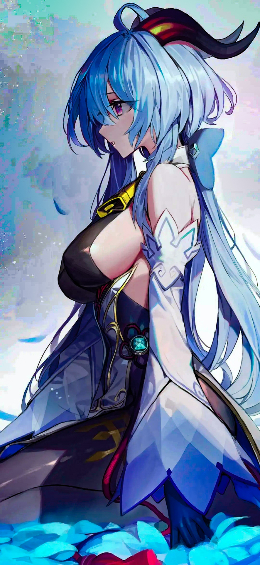 原神甘雨 轉載忘記作者了還有本人調過色