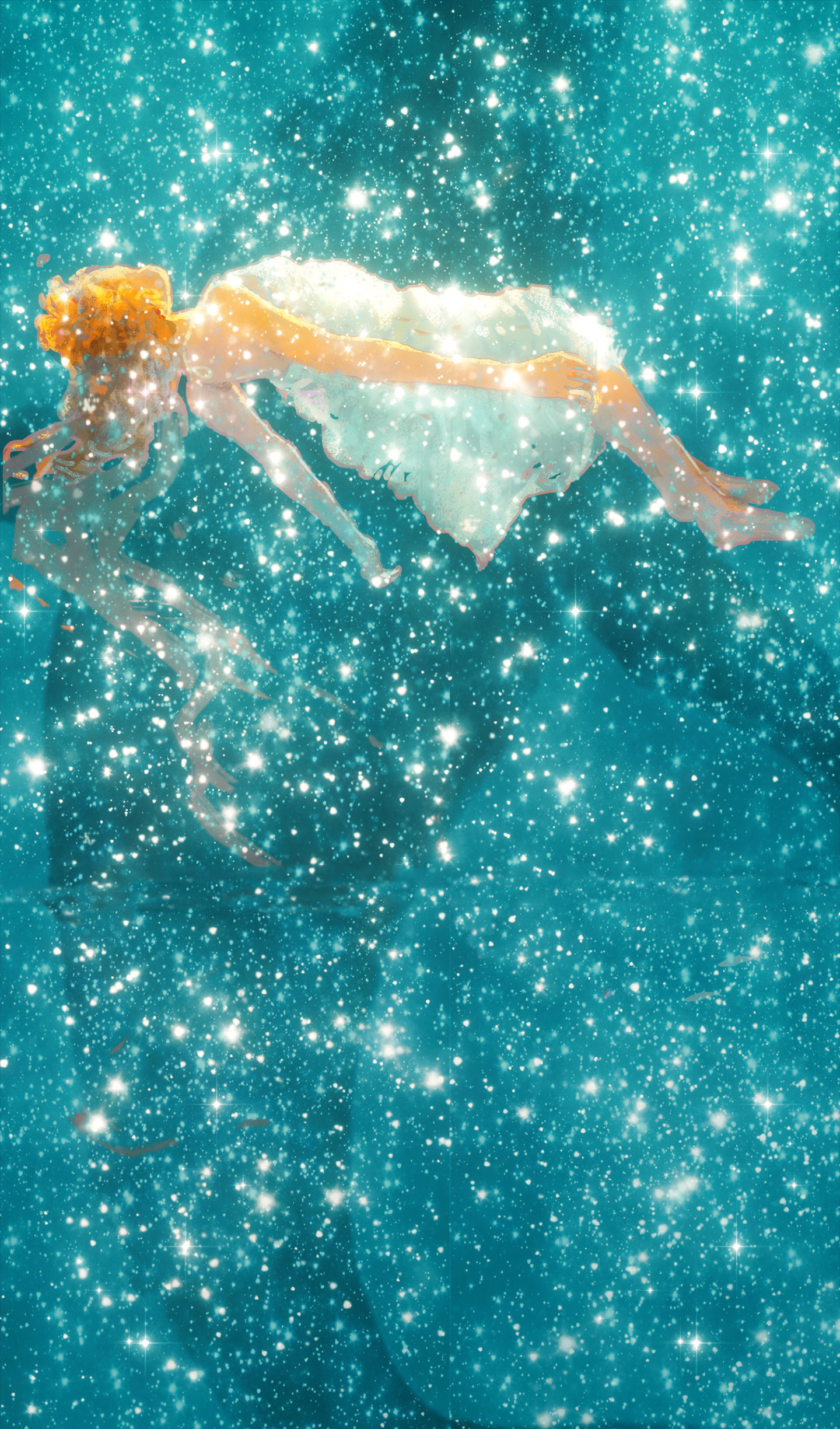 微信頭像壁紙鯨魚星辰