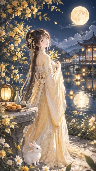 中秋望月