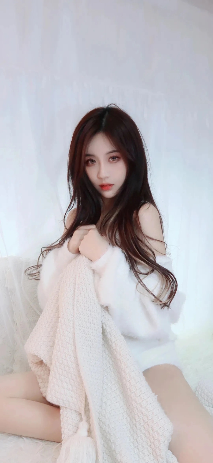 屏保圖片手機壁紙白衣少女3