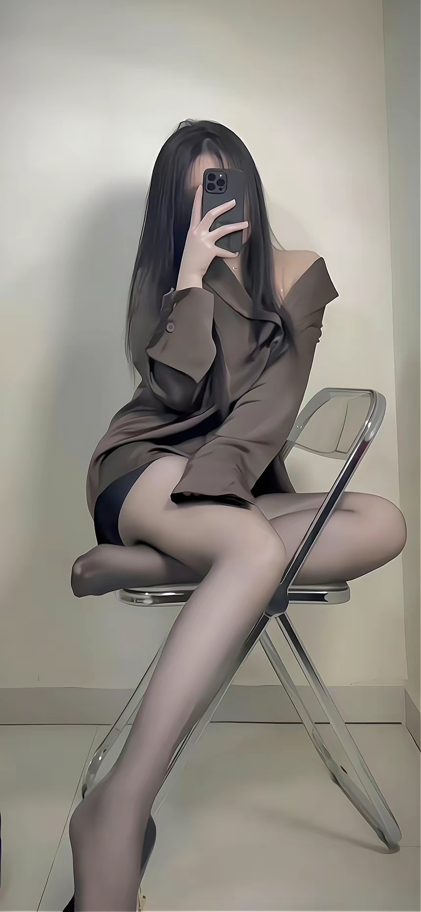 長發女神微信頭像