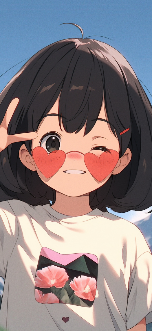 可愛女孩
