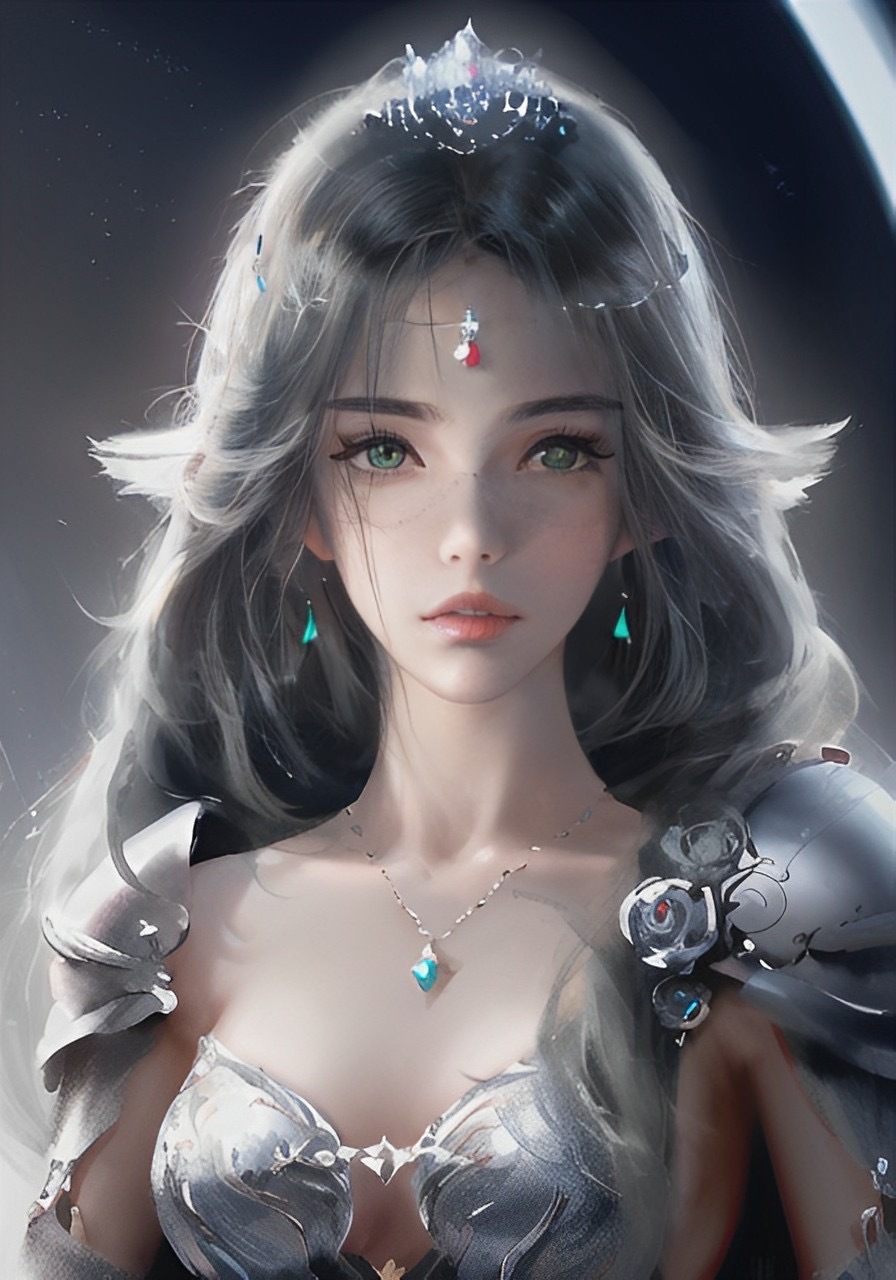清純插畫美女