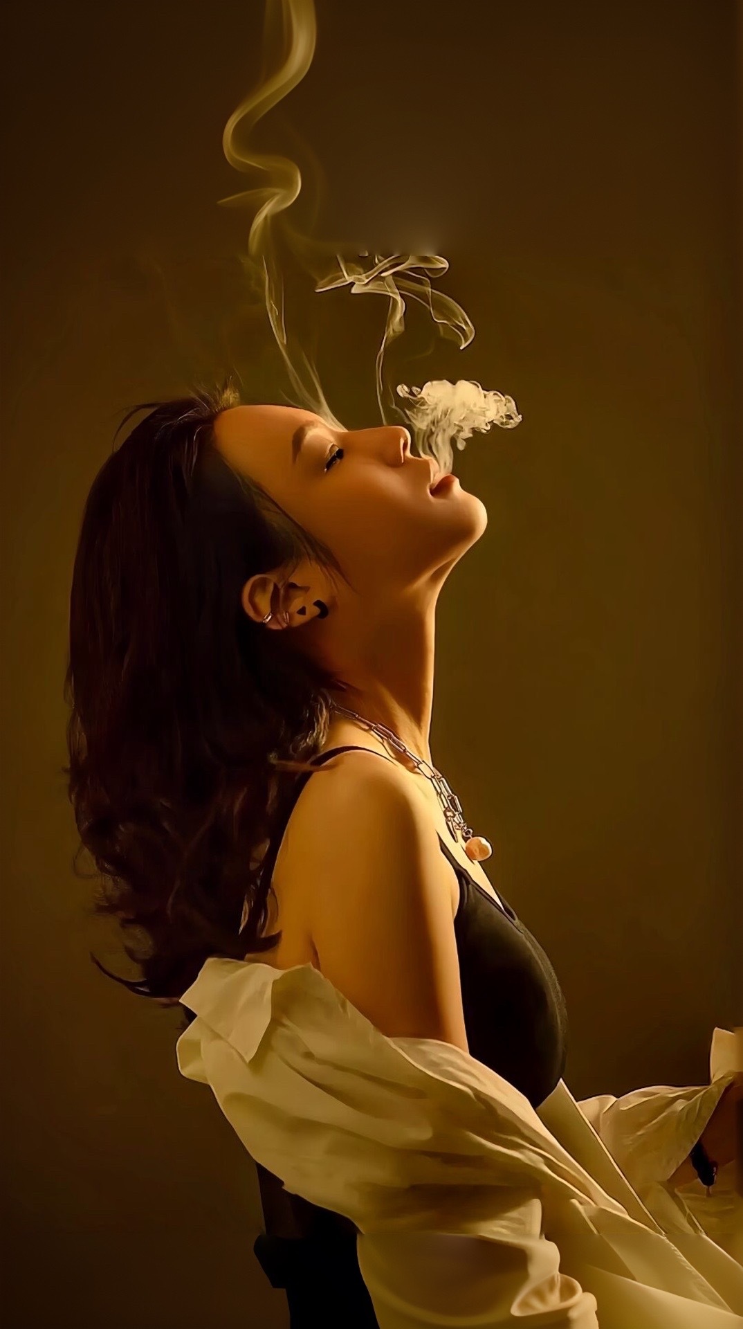 暗黑系性感的美女
