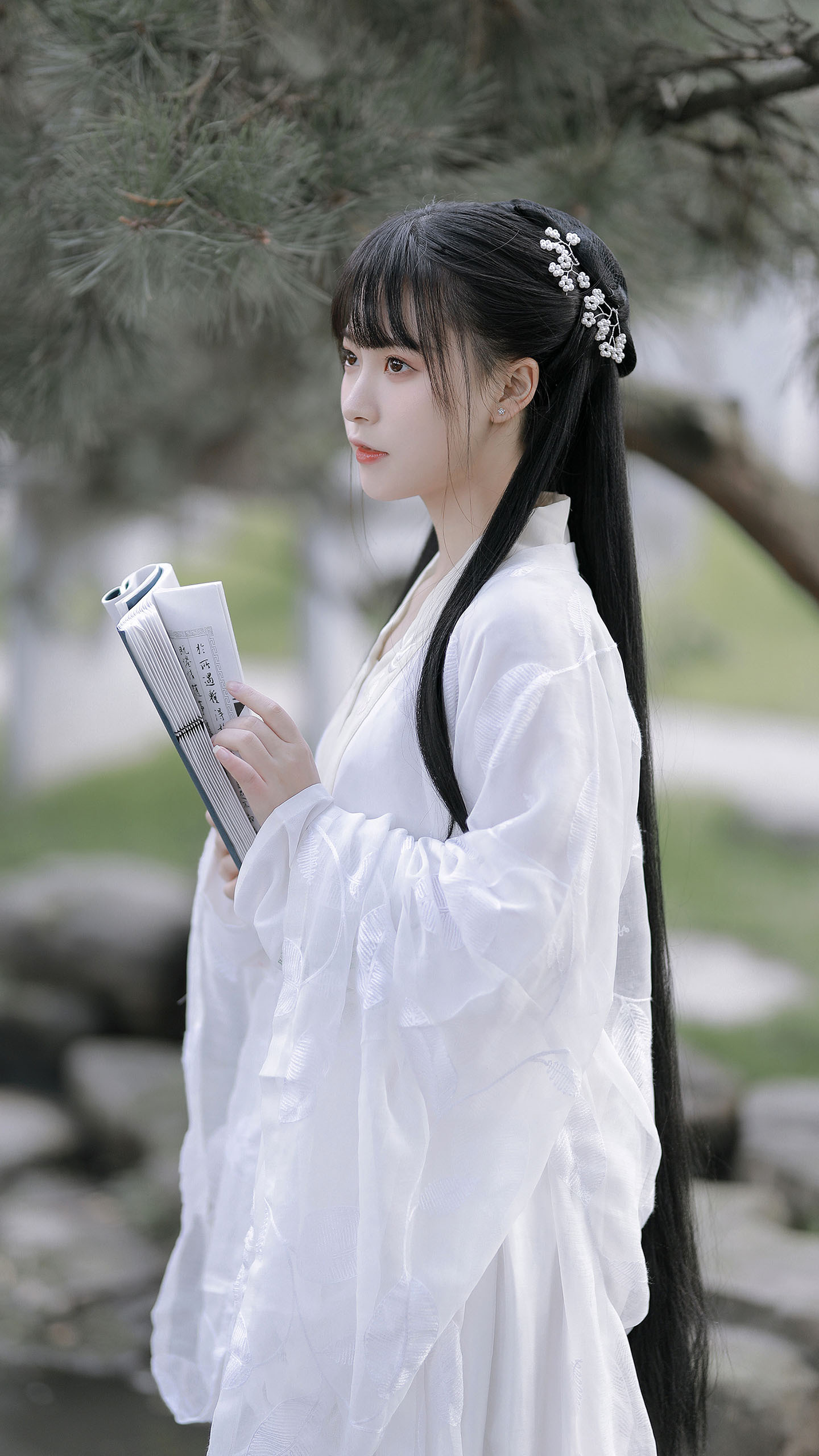 微信聊天背景古裝美女