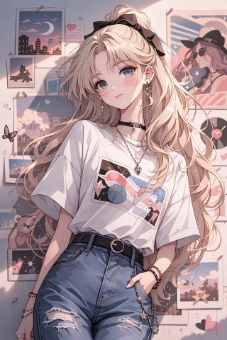 复古美少女