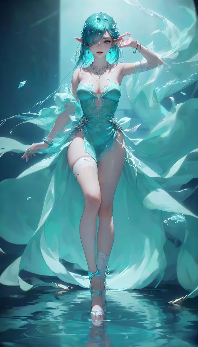 时装秀美女