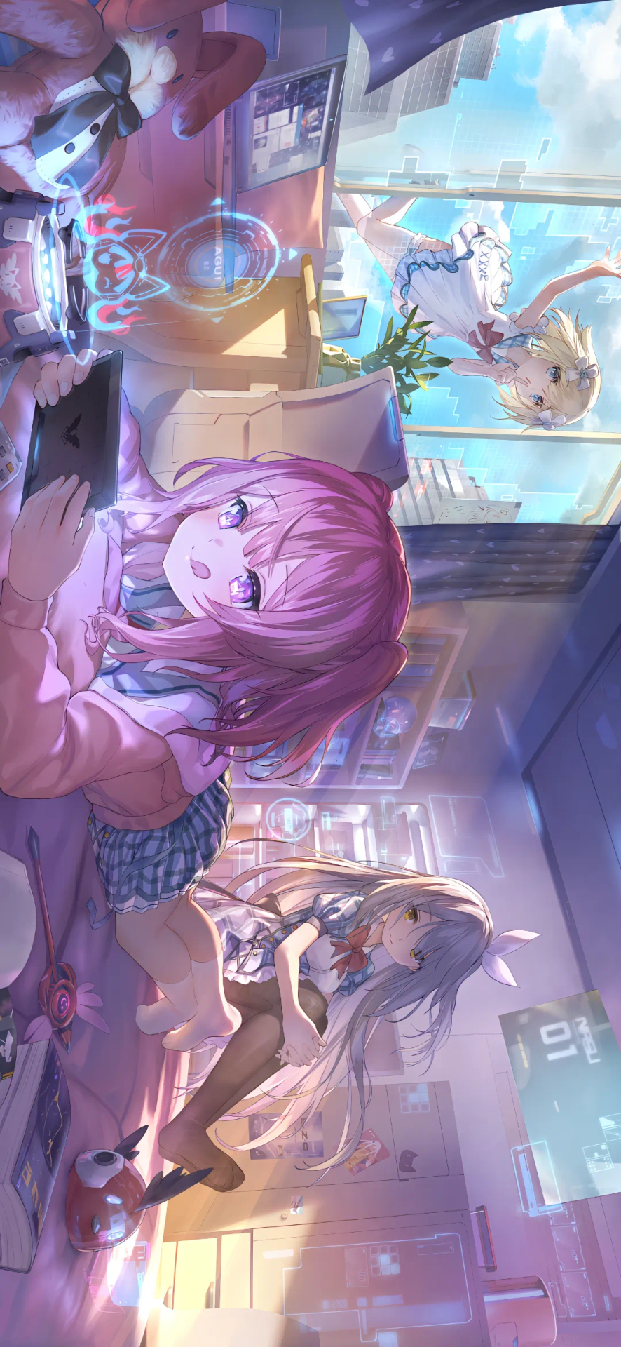 三只小萝莉