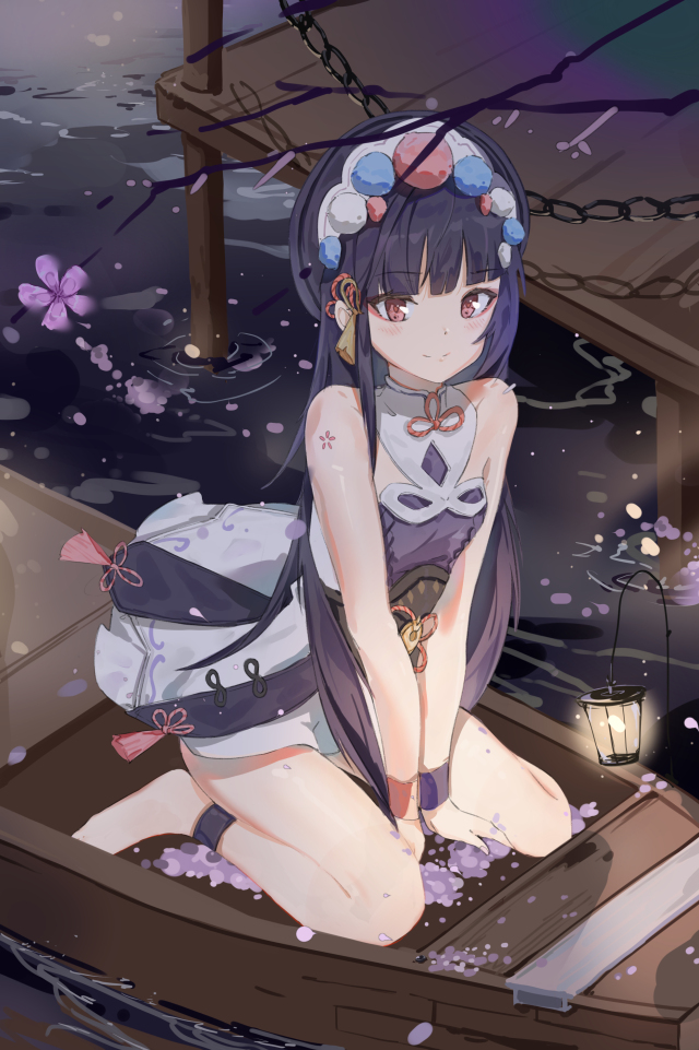 燈影移船系列——雲堇手機壁紙