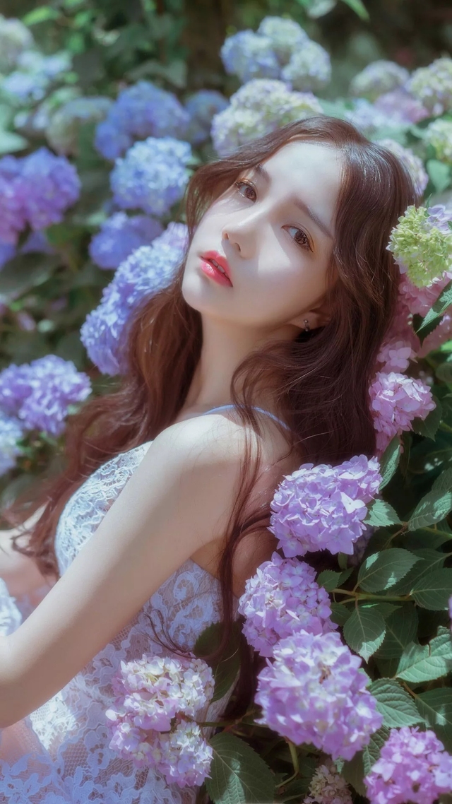鮮花少女