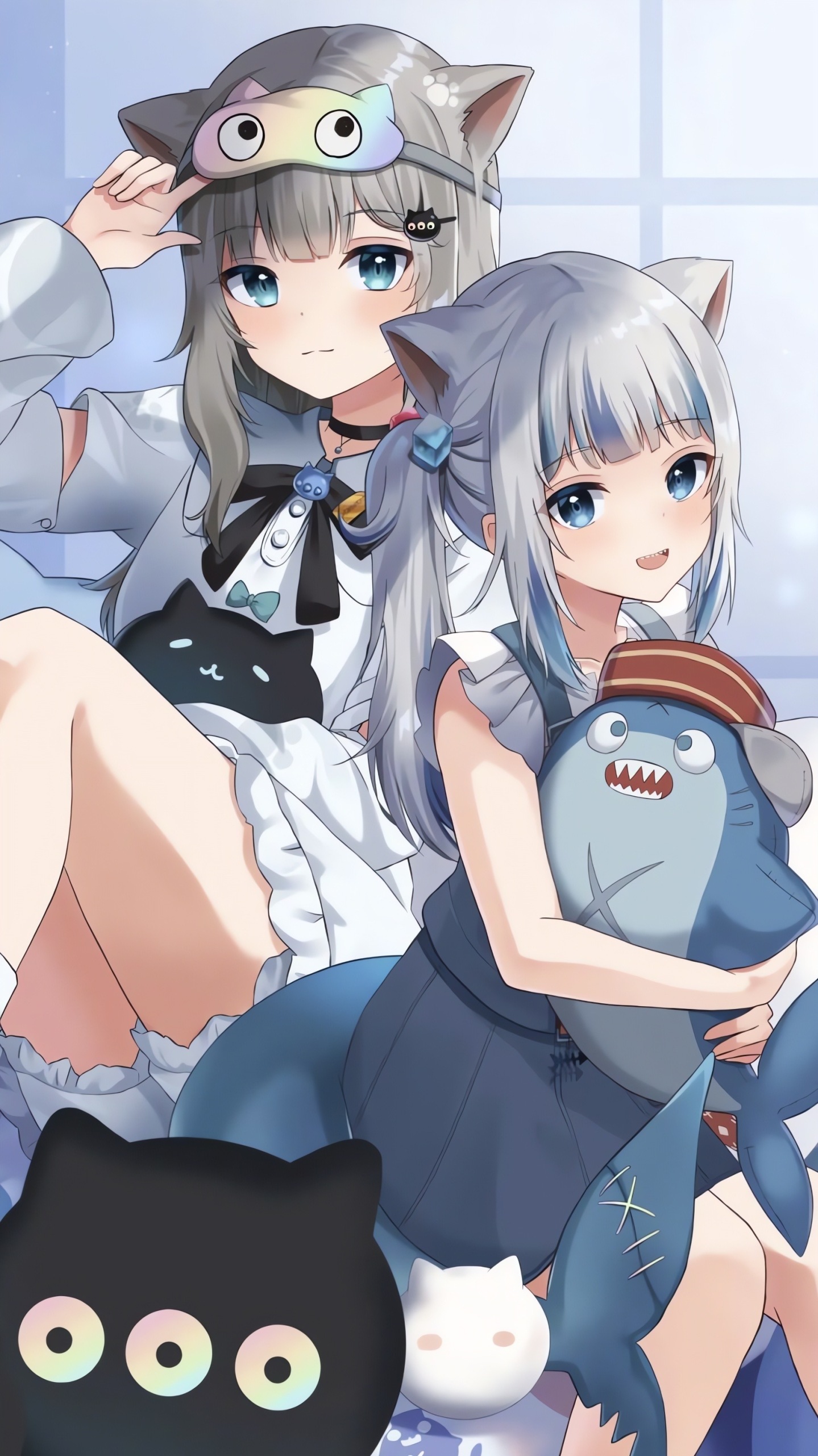 两个可爱的美少女
