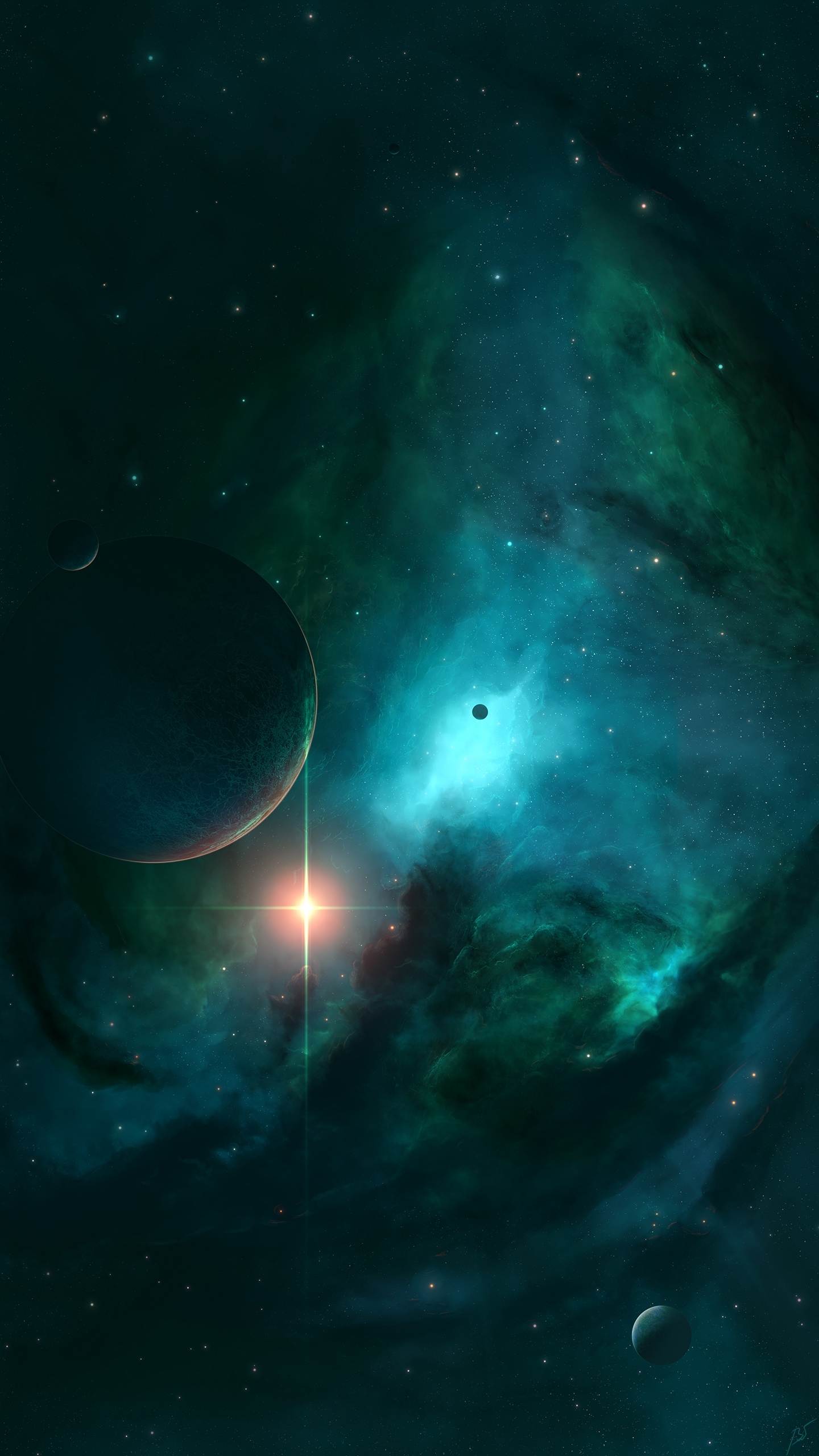 微信主题背景星空