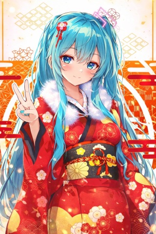 初音未来春节快乐