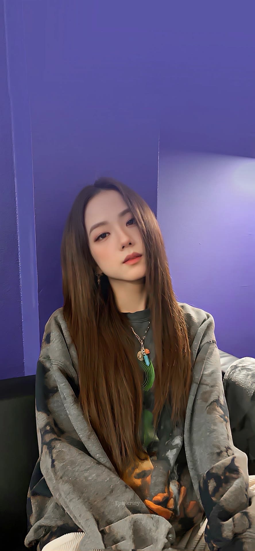 長發飄飄的美女