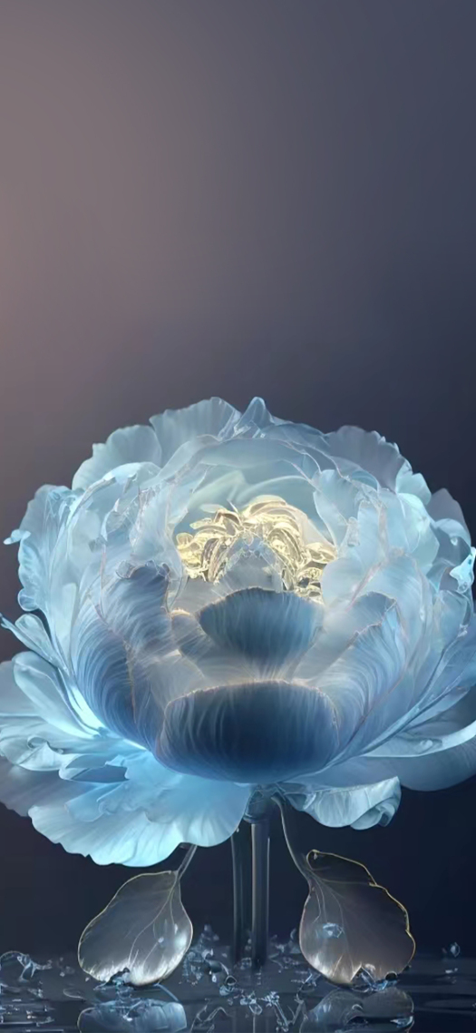 水晶花朵