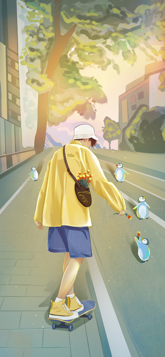治愈企鵝男孩