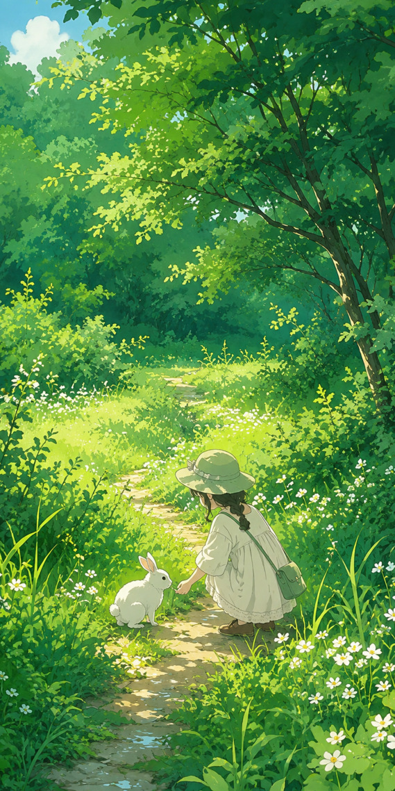 森林里的兔子