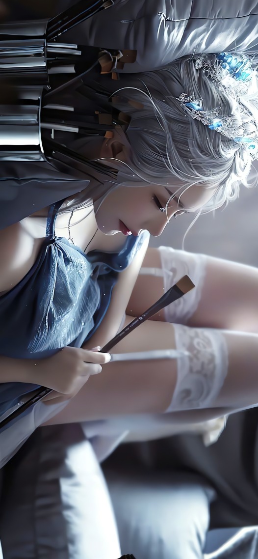 白絲古風女神