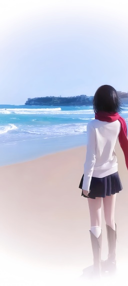 海边少女