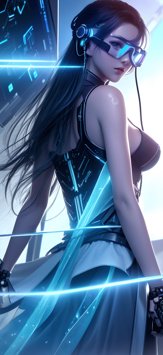 科幻美女
