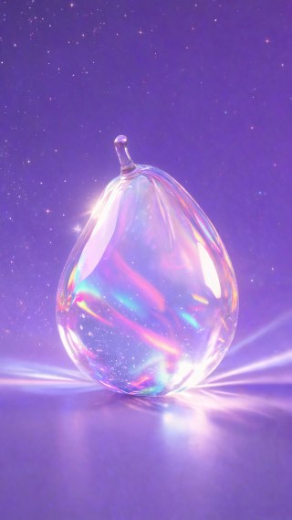 水滴果实·星空紫调