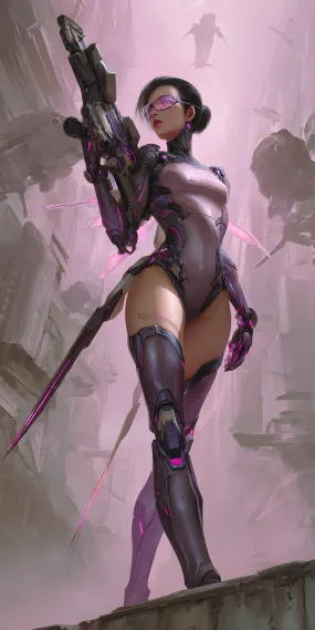 未来守护者，赛博女战士的崛起