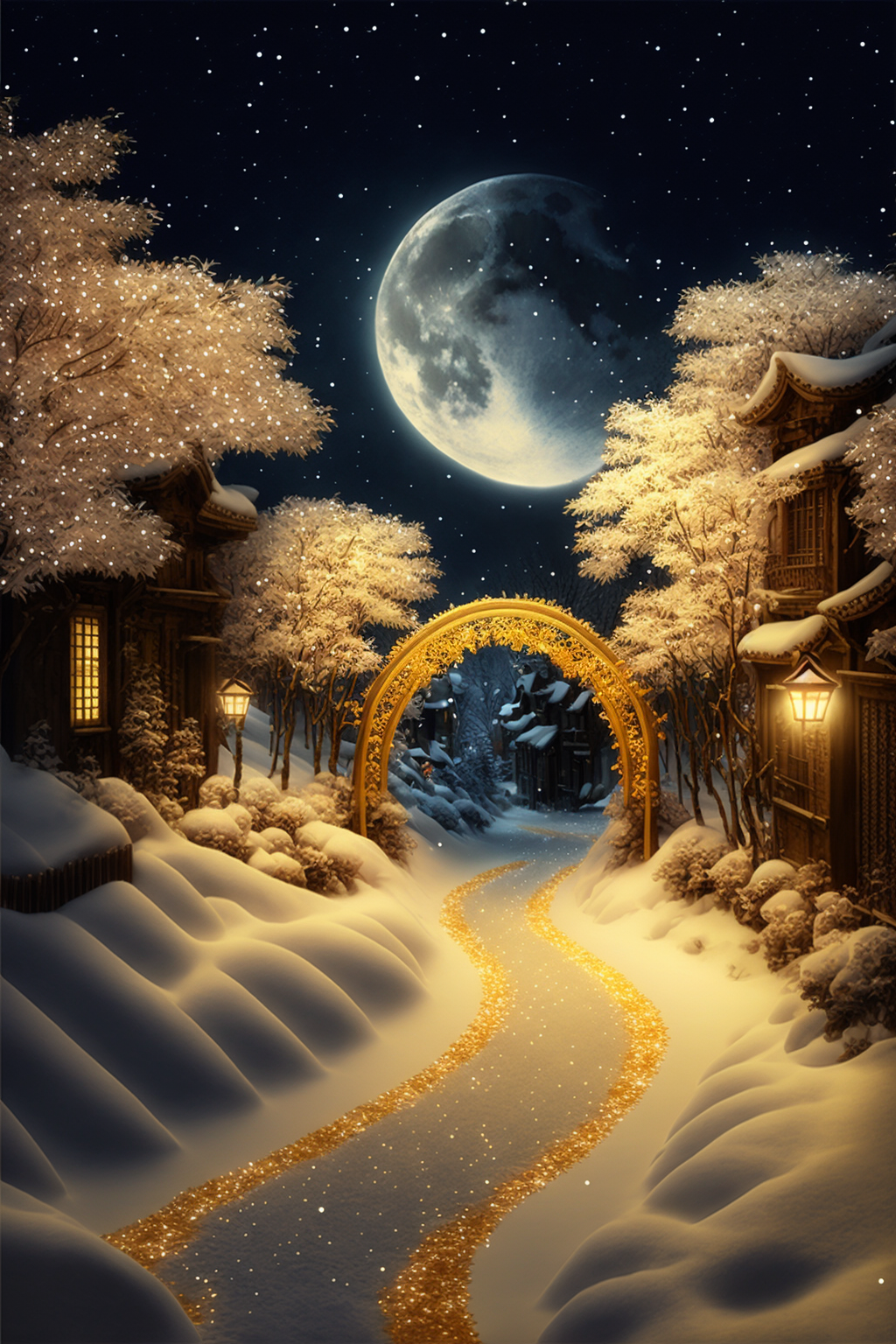 雪景壁紙
