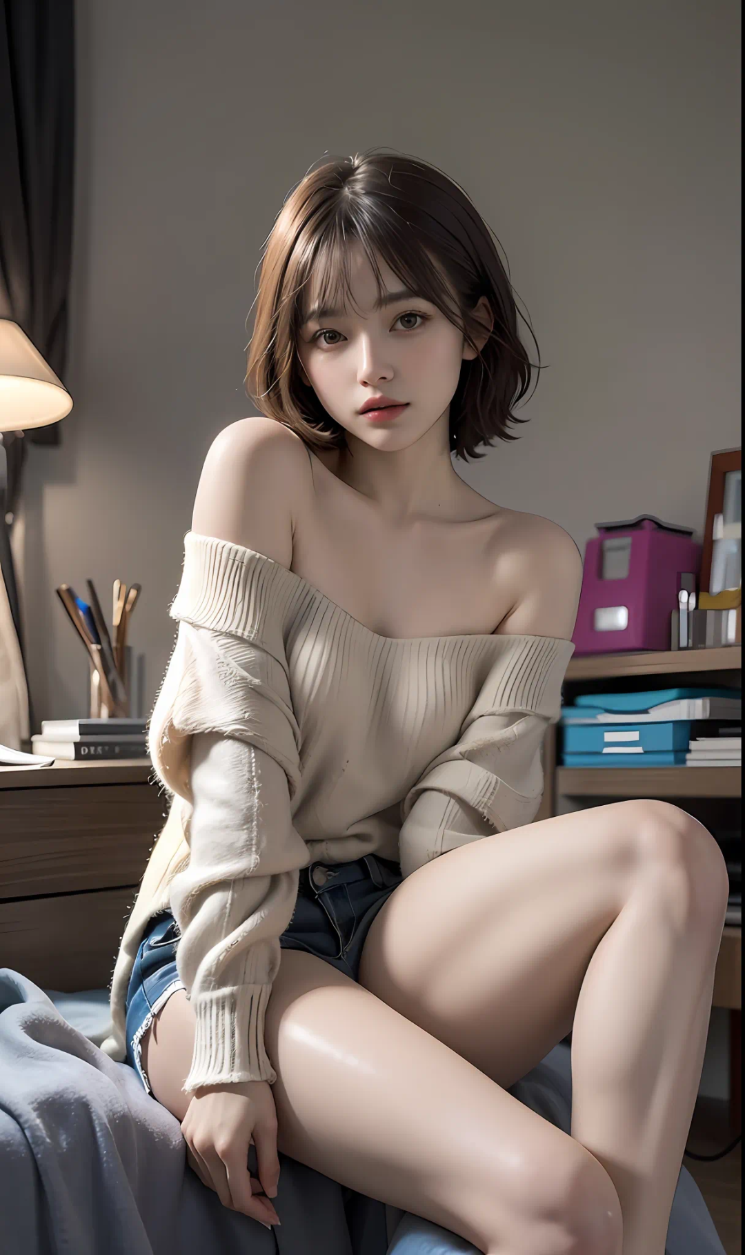 AI 美女