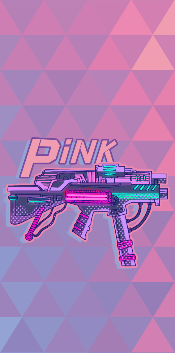 微信屏保壁紙PINKGUN靜態版